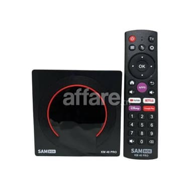 Box TV Android SAMBOX KM40 Pro 4K 2 Go 16 Go Noir