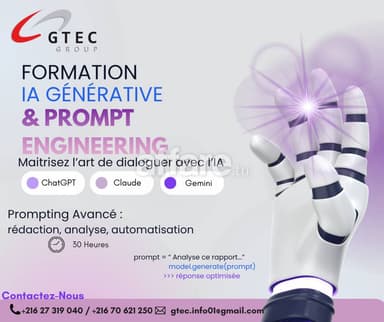 Formation en Intelligence Artificielle
