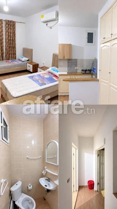 S+0 meublé à Riadh El Andalous Ariana