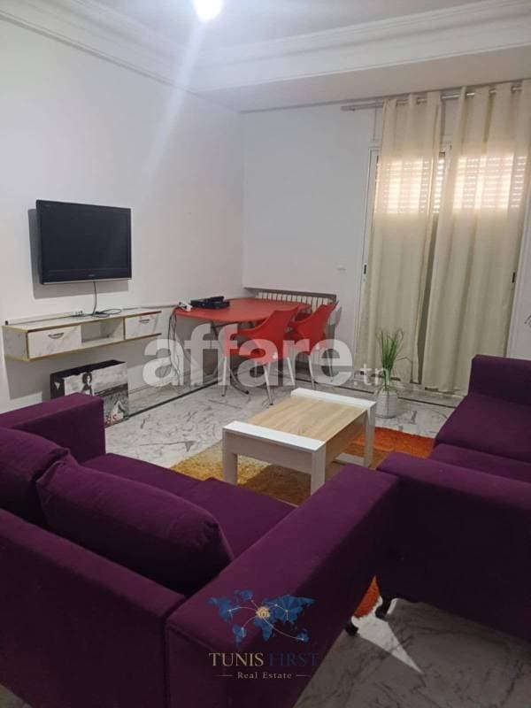 A Louer Appartement S+3 Meublé à Ennasr 2