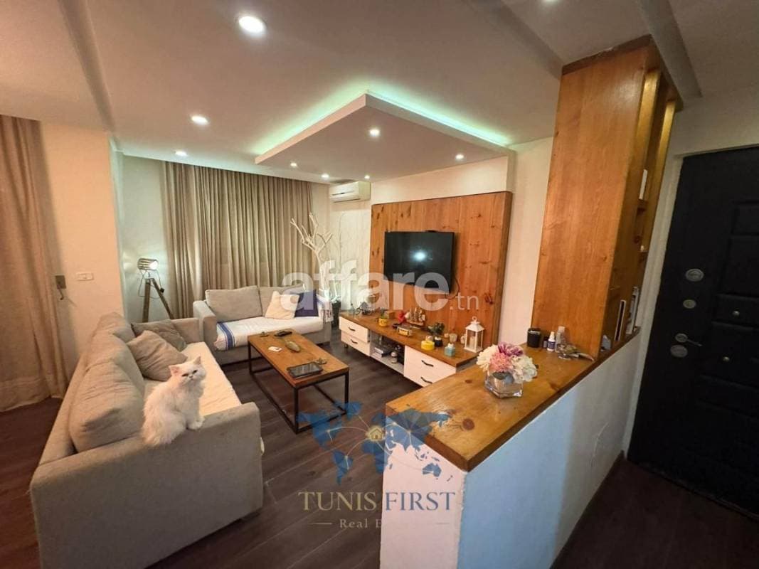 A Louer Appartement S+2 Meublé à EL Manzah 7