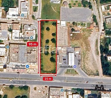 Terrain Commercial de 2 360 m² -Nabeul-Hammamet