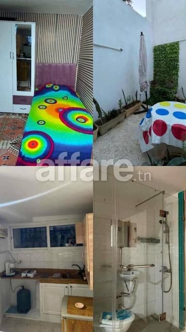 Studio meublé à Ariana Supérieur