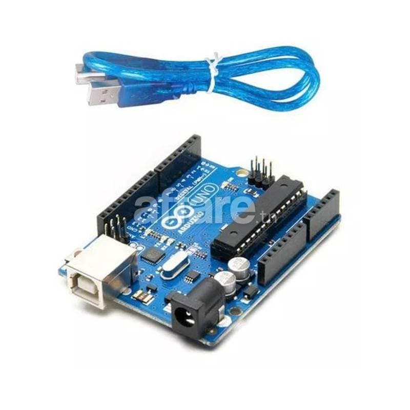 Carte Arduino UNO R3 avec câble USB