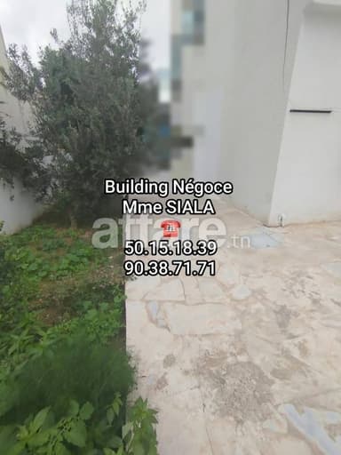 Borj baccouche à louer RDC de Villa S+3 avec jardin