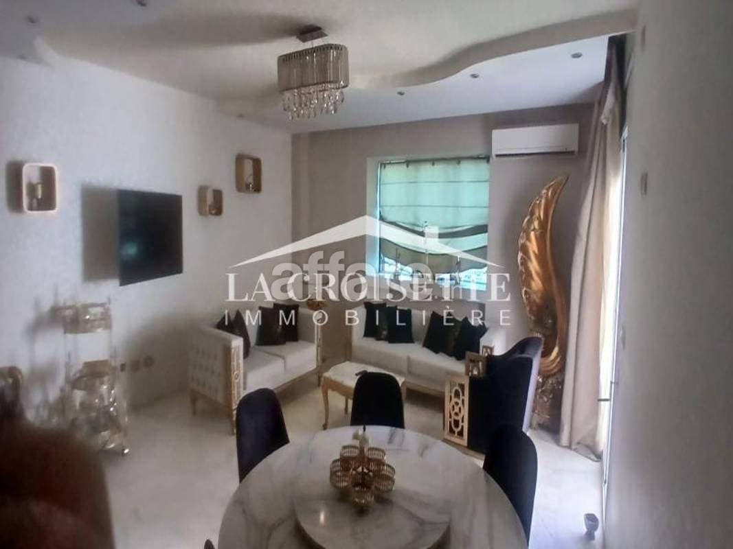 Appartement S+3 meublé à Ain Zaghouan mal2389