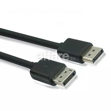 Câble DisplayPort vers DisplayPort 1 2 m Noir
