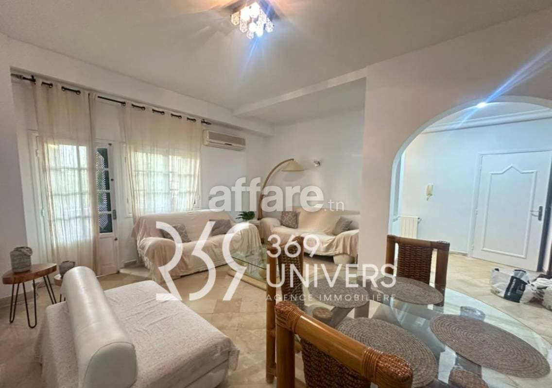Appartement meublé à Marsa Plage REF RA191