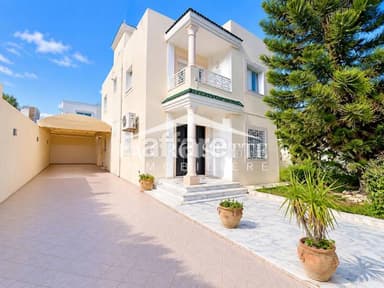 Villa S+3 avec jardin à La Marsa MVL0837