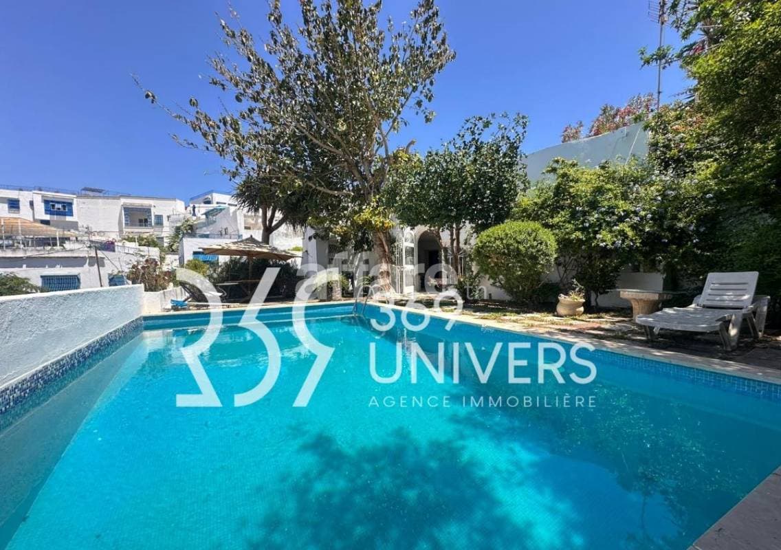 Villa meublée avec piscine à Sidi bousaid RH179