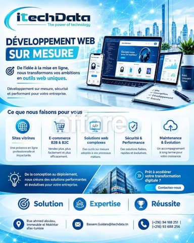 Développez Votre Entreprise avec une Solution Web Sur Mesure