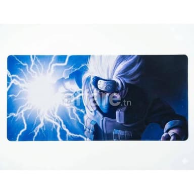 Tapis de Souris Gamer Naruto Kakashi Chidori XXL 90 40 cm