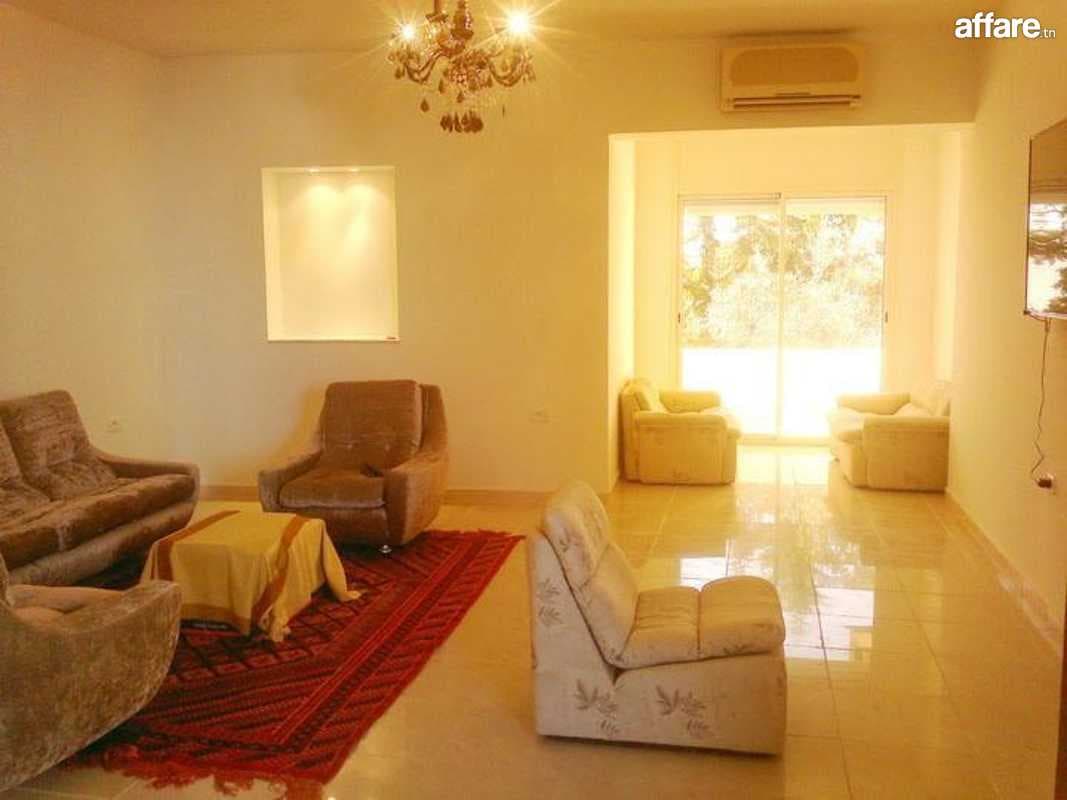 S+2 meublé a tunis la soukra 85 d/j