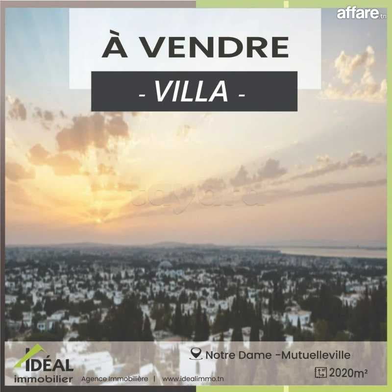 AV Terrain de 2020m² à Notre Dame MutuelleVille