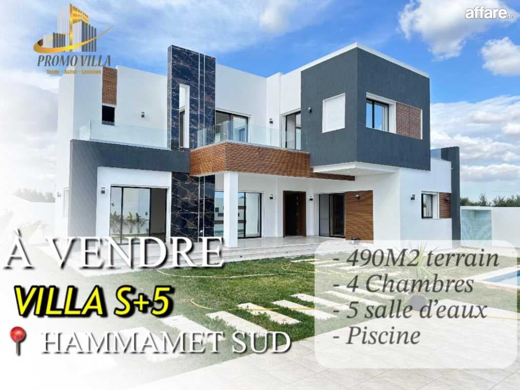 villa proche Marina Hammamet Yasmin