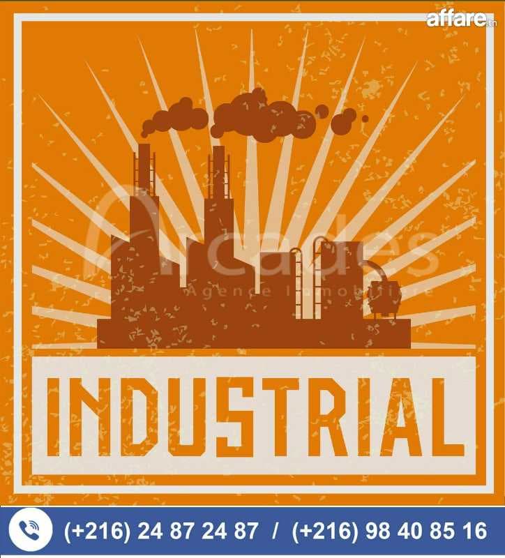 Terrain  industriel à vendre🔥 