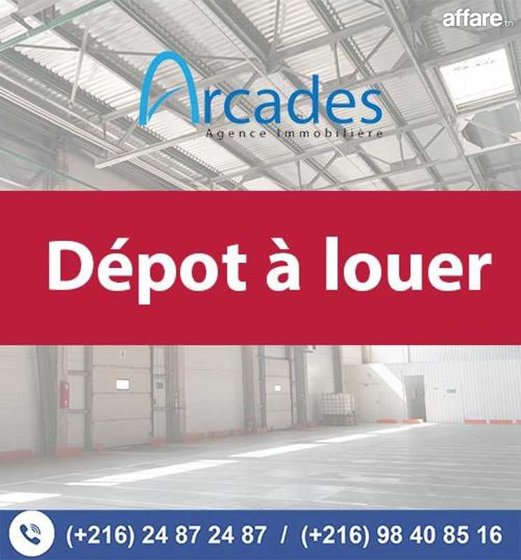 Dépôt à louer  🔥