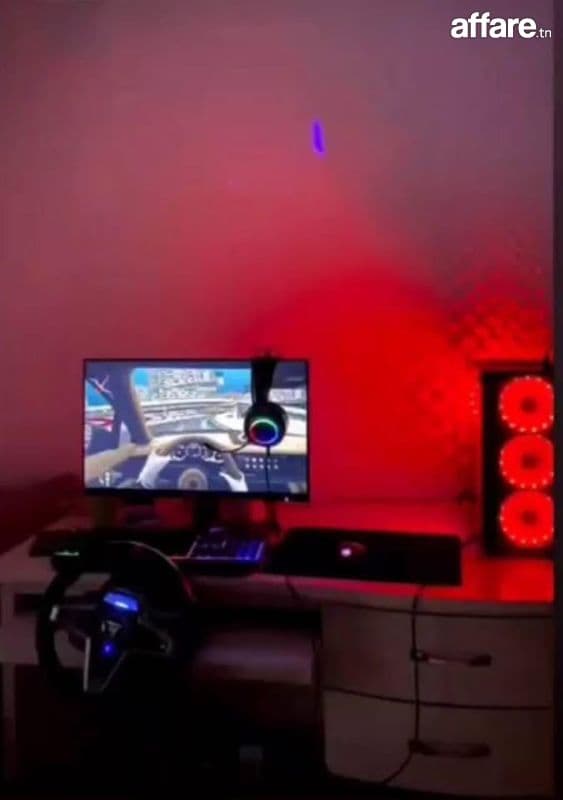 Setup gamer + volent