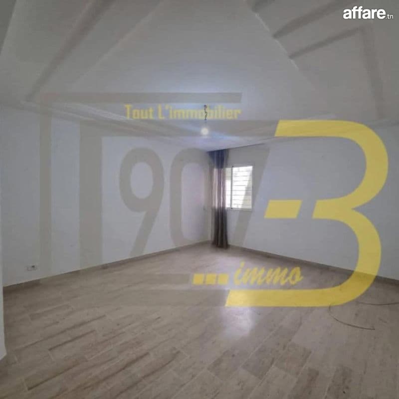 A Louer  en Exclusivité- Appartement S+2 à  jardin l'Aouina