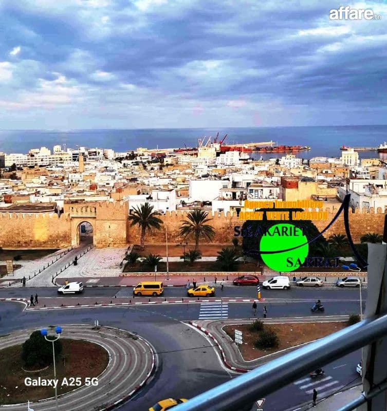 #Appartement (#S+3) #Vue de Mer #Centre Ville #Sousse 