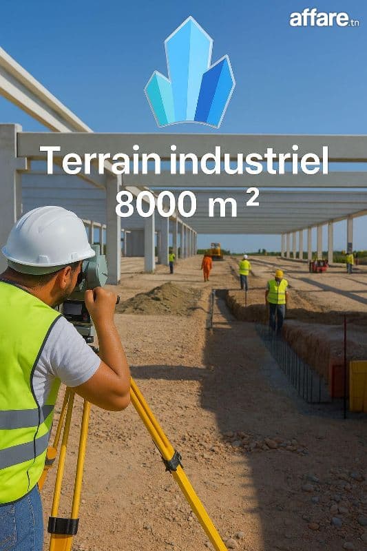 Super terrain industriel dans la ZI mhmadia