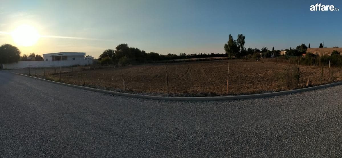 À vendre : terrain nu de 2200 m² – idéal projet résidentiel