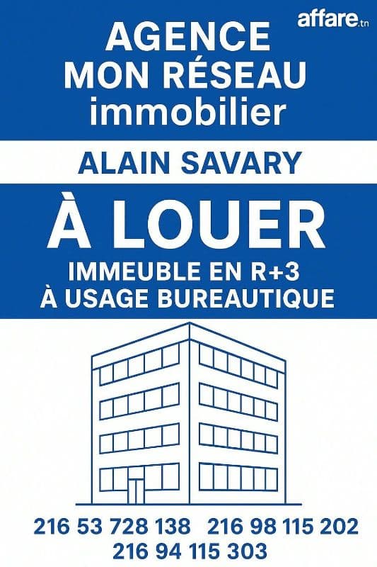 📍ALAIN SAVARY : IMMEUBLE À LOUER 