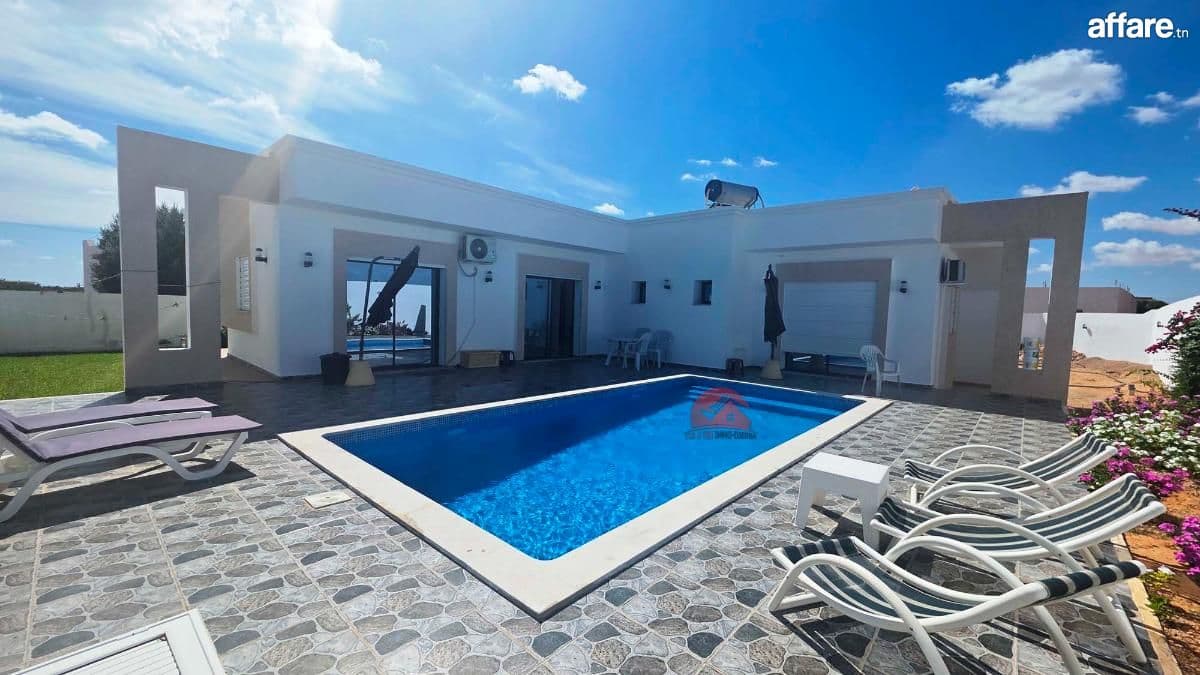 Vente de villa avec piscine à Midoun Djerba ZA