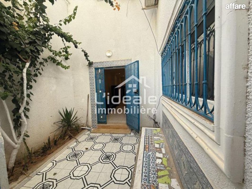 À louer – Maison au rez-de-chaussée s+3