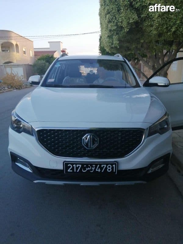 Voiture MG ZS 1ere main faible kilométrage 