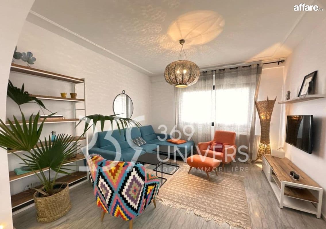 Appartement meublé avec terrasse à La Marsa