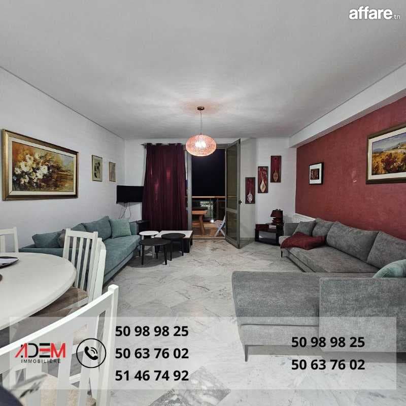 Appartement meublé S2 avec vue mer