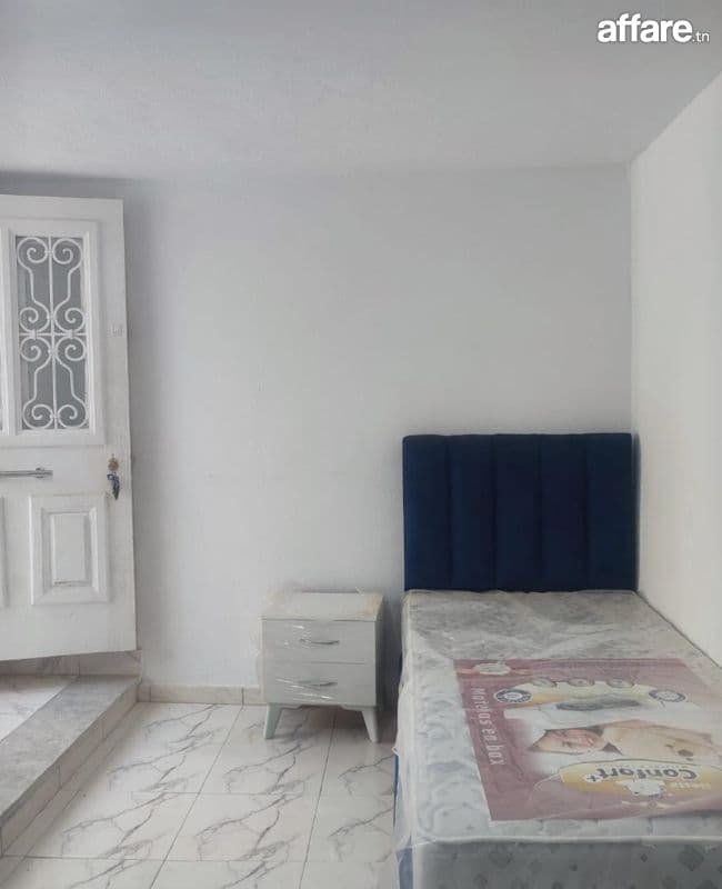 Location S0 meublé a El Menzah 6