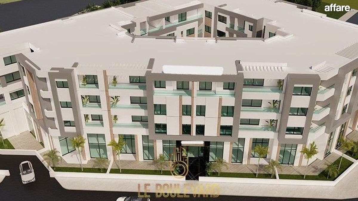 A vendre appartement S+2 avec  vue de mer à Sidi Mahersi 