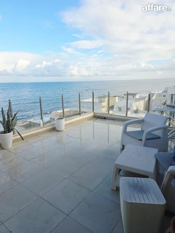 Àvendre penthouse S2 Pied dans l'eau à chatt mariem 