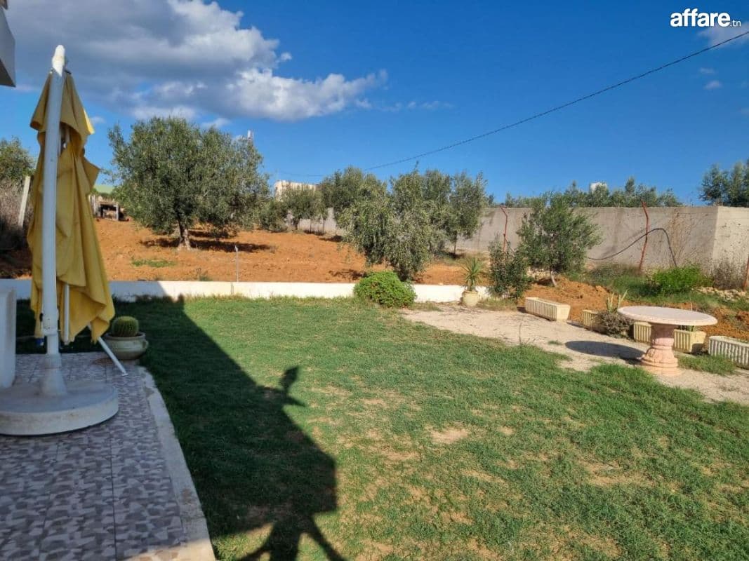 🌳Terrain Agricole+Maison Indépendante En Vente | SidiBouAli