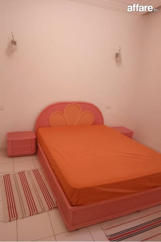 Chambre à coucher  en rotin pour filles