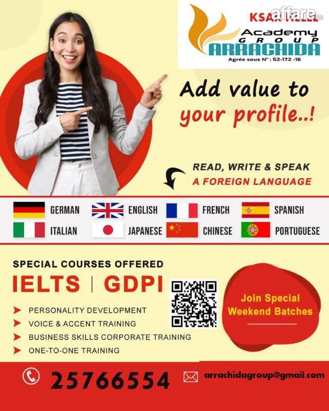 formation en langues vivantes