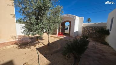 Location annuelle d'une villa plain-pied à Ghizen Djerba