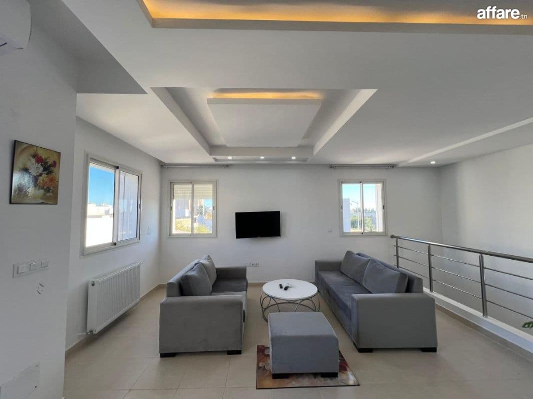 location annuelle un duplex S+3 meublé