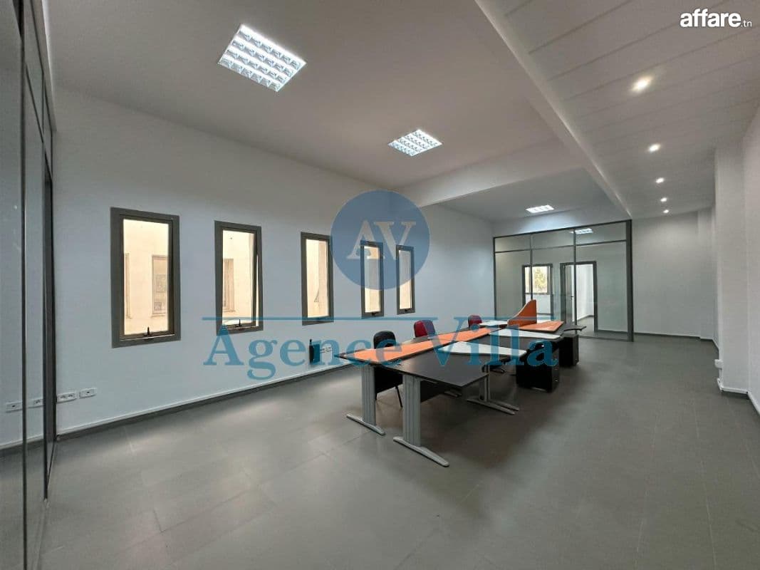 un bureau h3 à la marsa