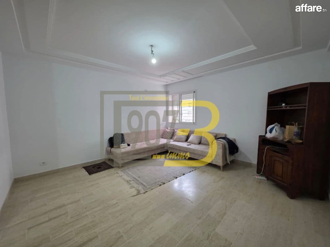 A Louer  en Exclusivité-Appartement S+2 à  jardin l'Aouina