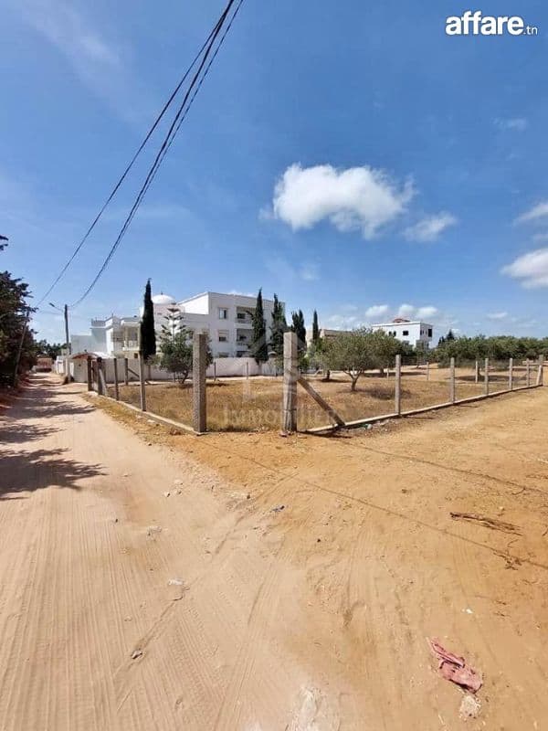 Terrain viabilisé de 600 m² à vendre à Hammamet 51355351