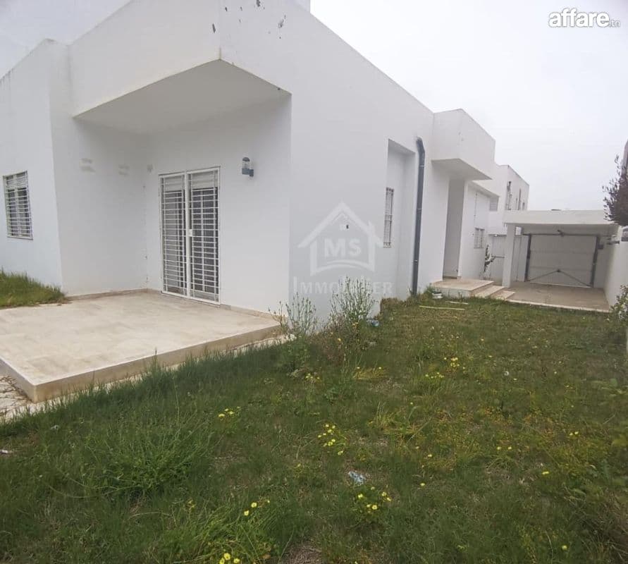Une villa S+3 toute neuve à vendre à AFH Mrezga 51355351
