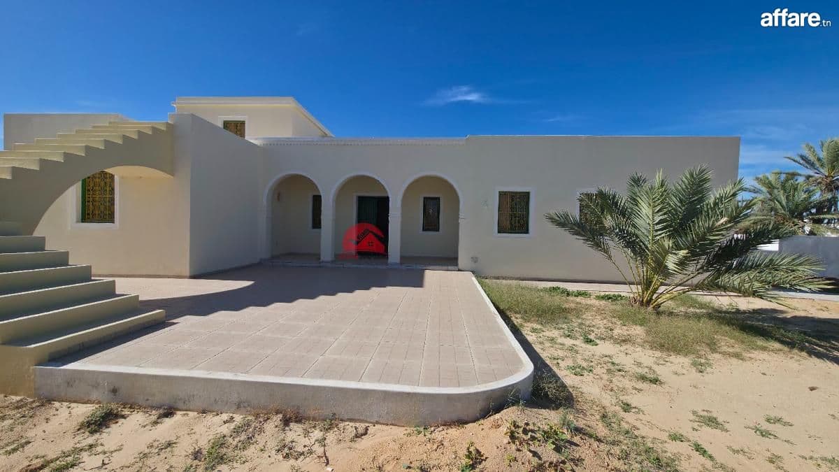 Location annuelle sans meubles - villa à Ghizen Djerba
