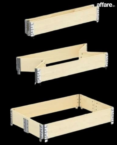 📢 À VENDRE : REHAUSSE PALETTE BOIS NIMP15