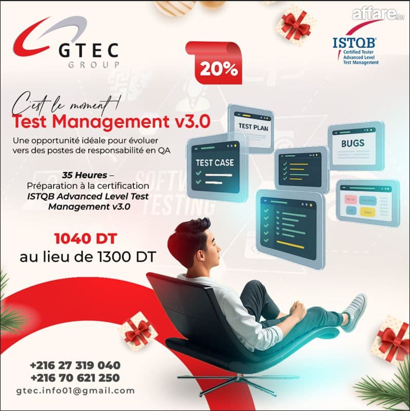 Formation ISTQB Test Management 