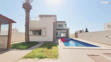 Vente villa avec piscine - Djerba ZA - titre bleu