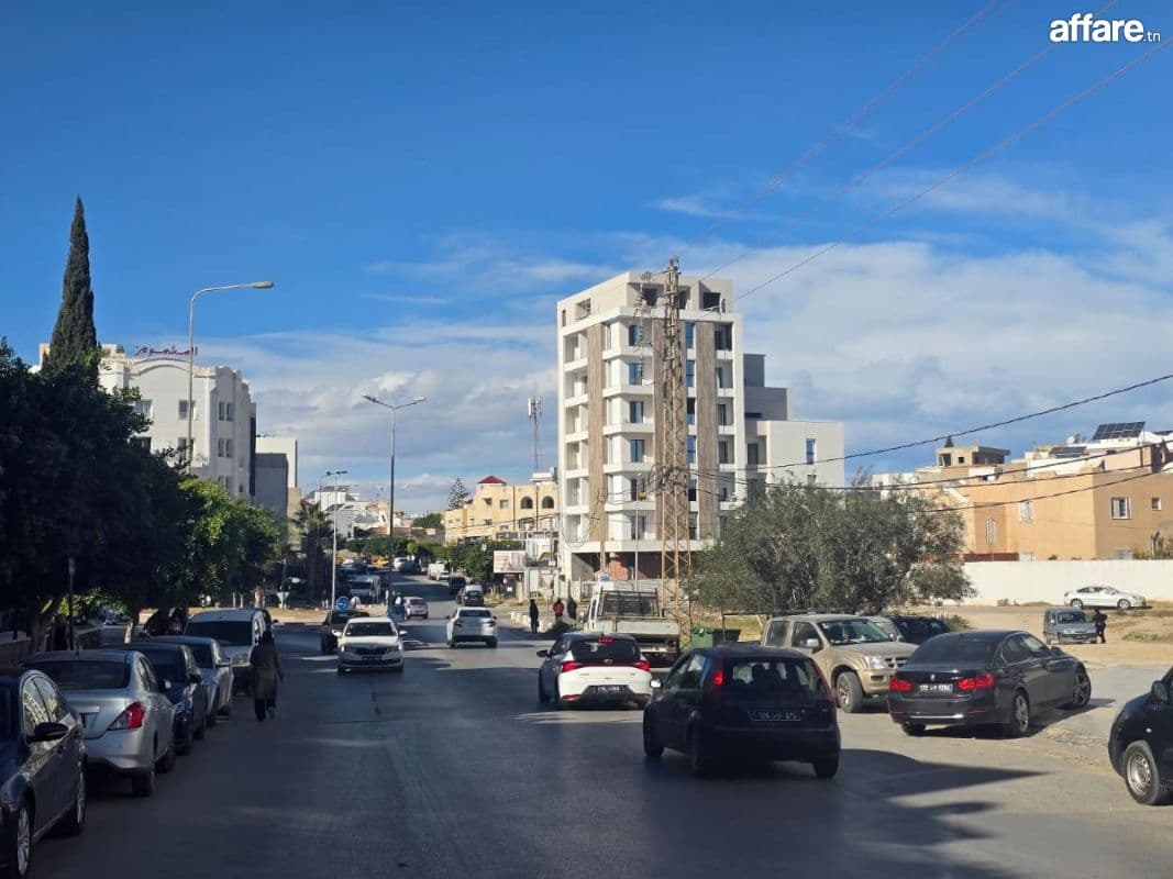 Terrain 435 m2 promotion immobilière R+8 sahloul