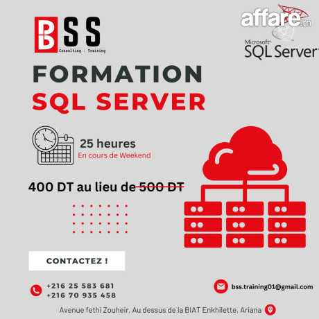 Formation Développeur Base de données #SQL